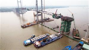 Cầu Rạch Miễu 2 vượt tiến độ nhờ ứng dụng công nghệ mới